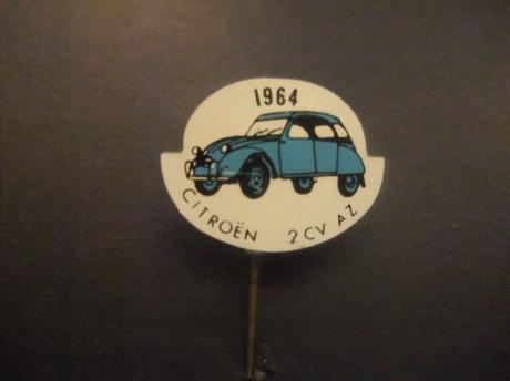 Citroën 2CV AZ ( Lelijke Eend) 1964 blauw
